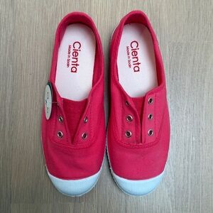 NWT Cienta Pink Kids' Sneakers, Size 33